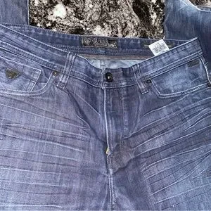 Guess Jeans Mens Guess Desmond Relaxed Straight Blue Denim Jeans Poshmark